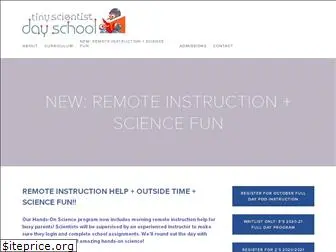 tinyscientistdayschool.com
