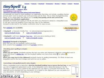 tinyspell.numerit.com