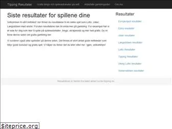 tippingresultater.com