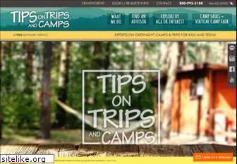 tipsontripsandcamps.com