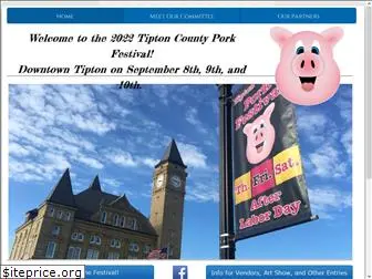 tiptoncountyporkfestival.com