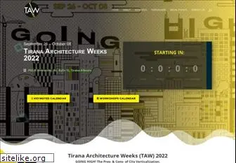 tiranaarchitectureweek.com