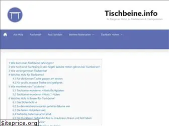 tischbeine.info