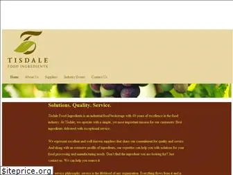 tisdalefoodingredients.com