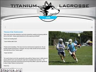 titaniumlacrosse.com