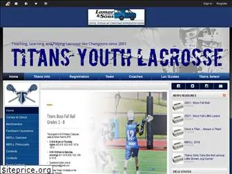 titansyouthlacrosse.com