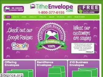 titheenvelope.com