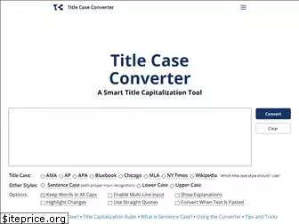titlecaseconverter.com