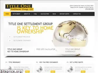 titleonegroup.com