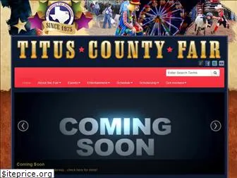 tituscountyfair.com