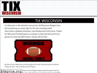 tixwisconsin.com