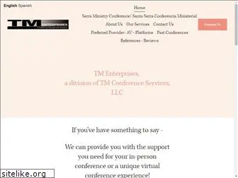tmconferenceservices.com