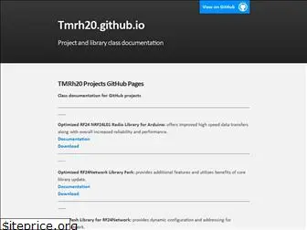 tmrh20.github.io