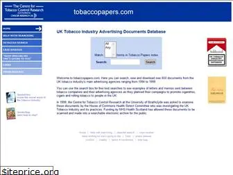 tobaccopapers.com
