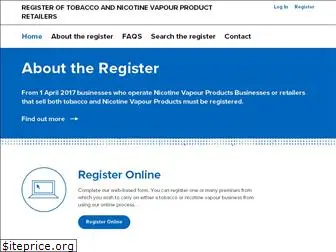 tobaccoregisterscotland.org