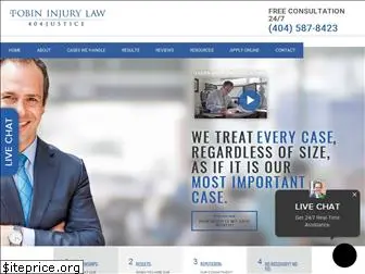 tobininjurylaw.com