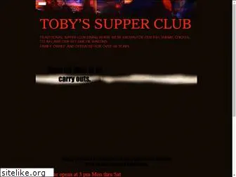 tobyssupperclub.com