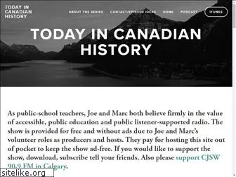 todayincanadianhistory.org