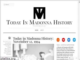 todayinmadonnahistory.com