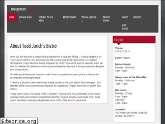 toddjurichsbistro.com