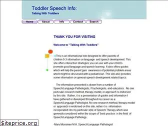 toddlerspeechinfo.com