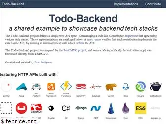 todobackend.com