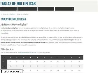 todotablasdemultiplicar.com