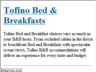 tofinobedandbreakfasts.com