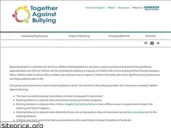 togetheragainstbullying.org