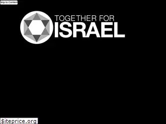 togetherforisrael.org