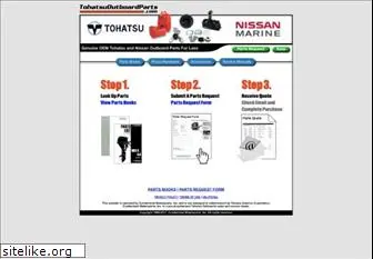 tohatsuoutboardparts.com