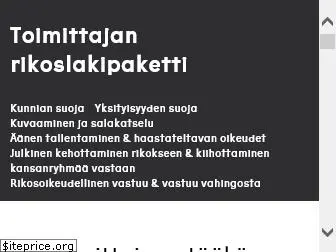 toimittajanrikoslaki.fi