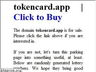 tokencard.app