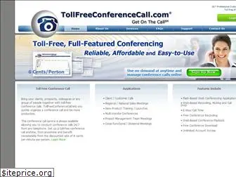 tollfreeconferencecall.com