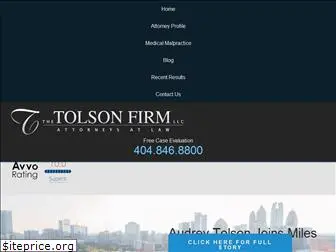 tolsonfirm.com