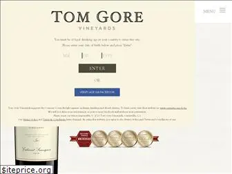 tomgorevineyards.com