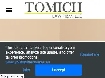 tomichlawfirm.com