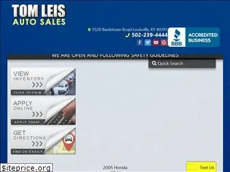 tomleisautosales.com