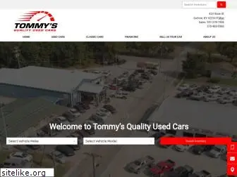 tommysusedcars.com