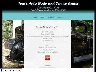 tomsautobodyandservice.com