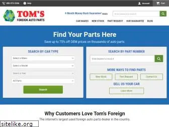 tomsforeign.com