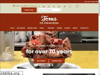 tomsicecreambowl.com