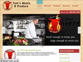 tomsmeatsandproduce.com