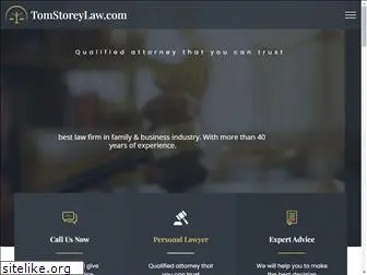 tomstoreylaw.com