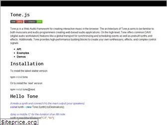 tonejs.github.io