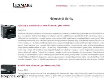 tonerylexmark.cz