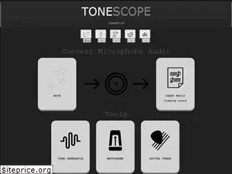 tonescope.net