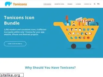 tonicons.com