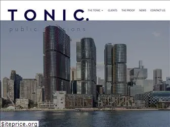 tonicpr.com.au