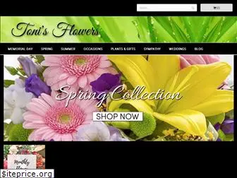 tonisflowers.net